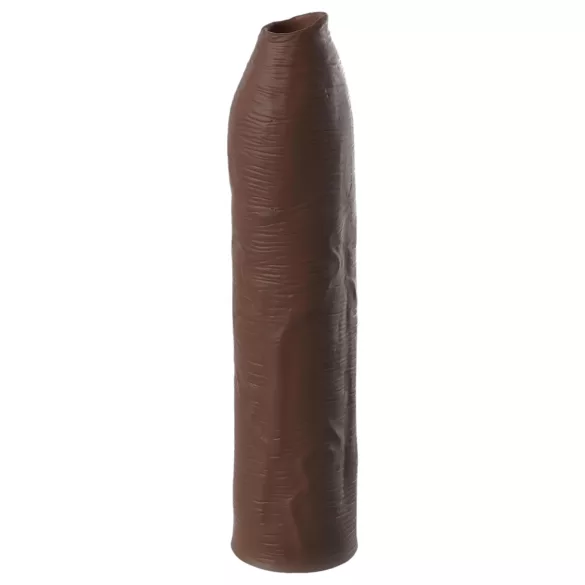 X-TENSION Elite - méretezhető péniszköpeny (barna)