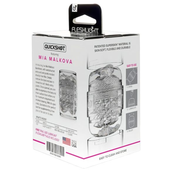 Fleshlight Quickshot Mia Malkova - utazó maszturbátor