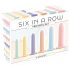 Six in a Row - dildó trainer szett - 6db (színes)