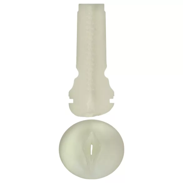 Kiiroo Feel Glow - világító műpunci maszturbátor, PowerBlow (fehér)