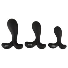 ANOS - anál tréning plug szett (fekete)