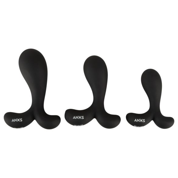 ANOS - anál tréning plug szett (fekete)