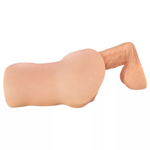 Realistixxx Real Stroker - élethű műpunci és anál maszturbátor (testszínű)