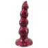 Beasty Cocks - bordó Werewolf Willie dildó tapadókoronggal (21 cm)