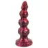 Beasty Cocks - bordó Werewolf Willie dildó tapadókoronggal (21 cm)