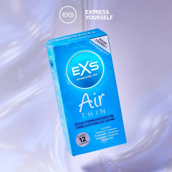EXS Air Thin - latex óvszer (12 db)