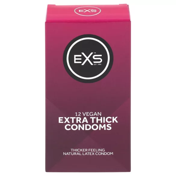 EXS Extra Thick - vastag falú óvszer (12 db)