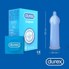 Durex Classic - óvszer (18db)