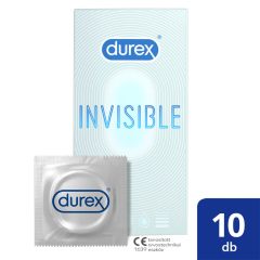   Durex Invisible Extra Sensitive - vékony, extra szenzitív óvszer (10db) -