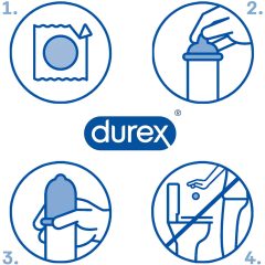   Durex Invisible Extra Sensitive - vékony, extra szenzitív óvszer (10db) -