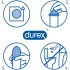 Durex Nude Close Fit - vékony óvszer (10 db)