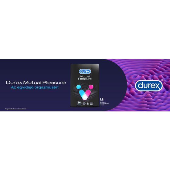 Durex Mutual Pleasure - késleltető óvszer (16db)