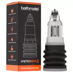 Bathmate Hydromax3 - hidro péniszpumpa (átlátszó)