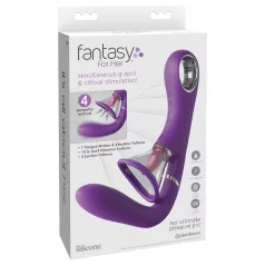   Fantasy For Her - 4 motoros G-pont és csiklóizgató vibrátor (lila)