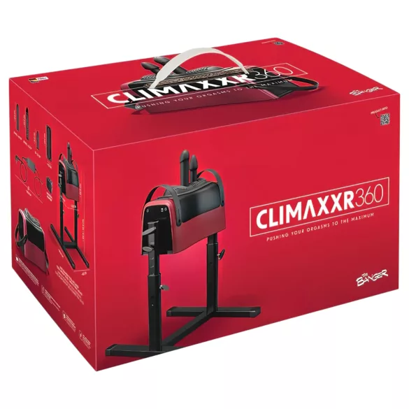 The Banger CLIMAXXR360 - hálózati szexgép 360°-os üléssel (2 motoros)