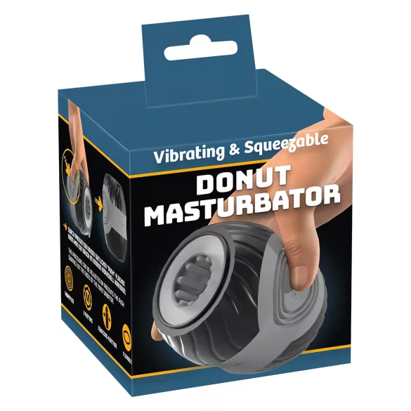 You2Toys - 2 motoros maszturbátor férfiaknak (szürke)