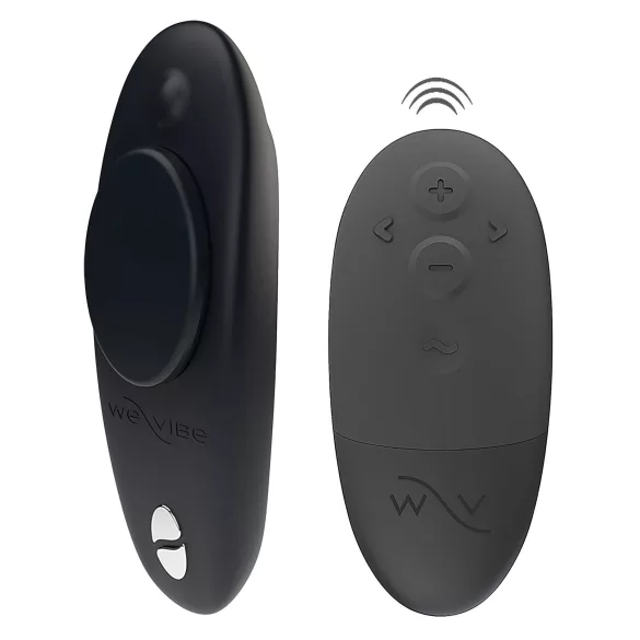 We-Vibe Moxie+ - hordható, app-vezérelt csiklóizgató vibrátor (fekete)