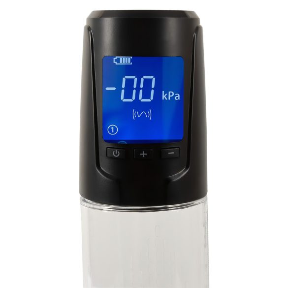 Mister Boner - akkus, automatikus péniszpumpa (fekete-átlátszó)