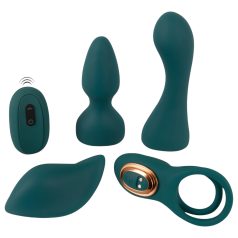 Couples Choice - 4in1 variálható távirányítós vibrátor (türkiz)   Couples Choice - 4in1 variálható távirányítós vibrátor (türkiz)