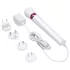Le Wand Petite Plug-In - hálózati masszírozó vibrátor (fehér)