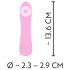 Cuties Mini 4 - akkus, vízálló vibrátor (pink)