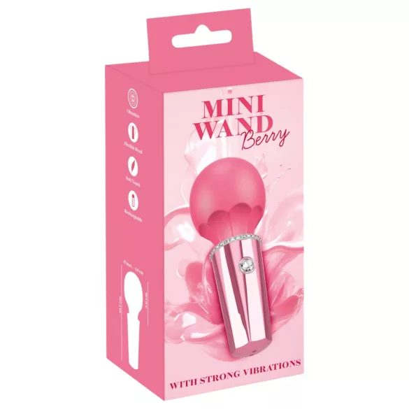 You2Toys Mini Wand - akkus masszírozó vibrátor (pink)