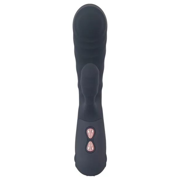 You2Toys - Oh! Rabbit csiklókaros vibrátor (fekete)