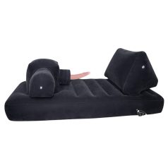 You2Toys Velvet Luxury - szexgép, beépített ággyal (fekete)   You2Toys Velvet Luxury - szexgép, beépített ággyal (fekete)
