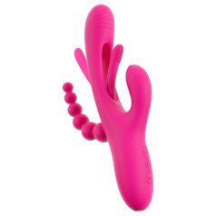 SMILE - tripla karos, nyelves vibrátor (pink) SMILE - tripla karos, nyelves vibrátor (pink)