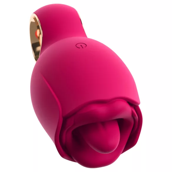 You2Toys Oral Fun - nyelves csiklóizgató vibrátor (rózsaszín)
