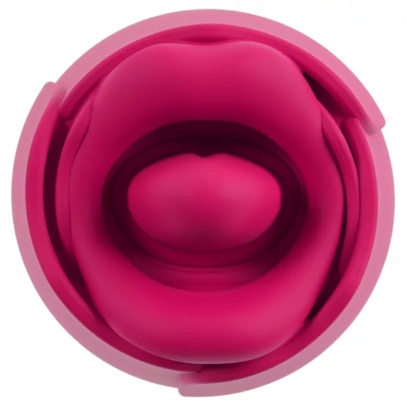 You2Toys Oral Fun - nyelves csiklóizgató vibrátor (rózsaszín)