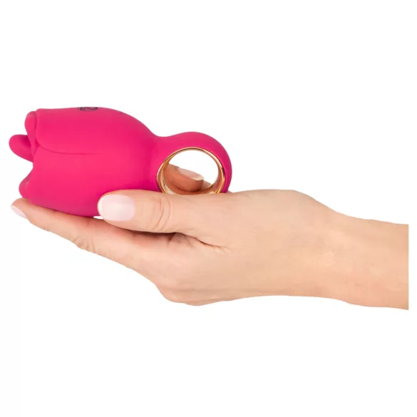 You2Toys Oral Fun - nyelves csiklóizgató vibrátor (rózsaszín)