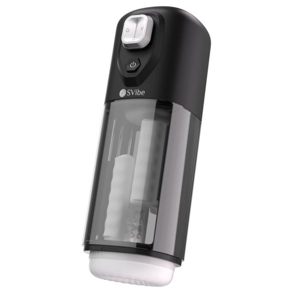 Snail Vibe Ikon Volt - automata maszturbátor (fekete)