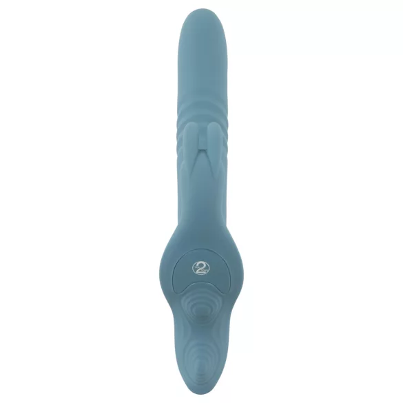 You2Toys - 3 részes felcsatolható lökő vibrátor távirányítóval (kék)