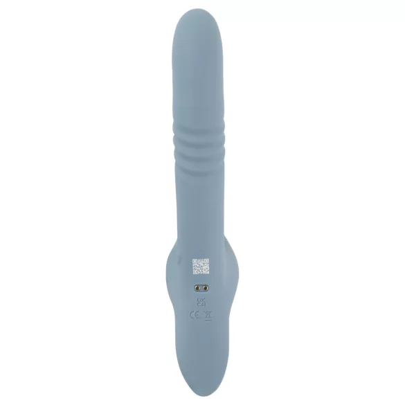 You2Toys - 3 részes felcsatolható lökő vibrátor távirányítóval (kék)