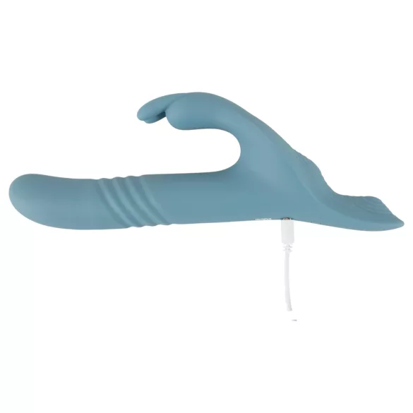 You2Toys - 3 részes felcsatolható lökő vibrátor távirányítóval (kék)