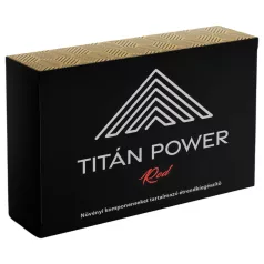   Titán Power Red - étrend-kiegészítő kapszula férfiaknak (3 db)