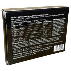 Titán Power Gold - étrendkiegészítő férfiaknak (3db)