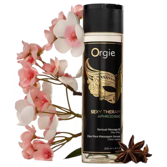 Orgie Aphrodisiac - érzéki masszázsolaj (200 ml)