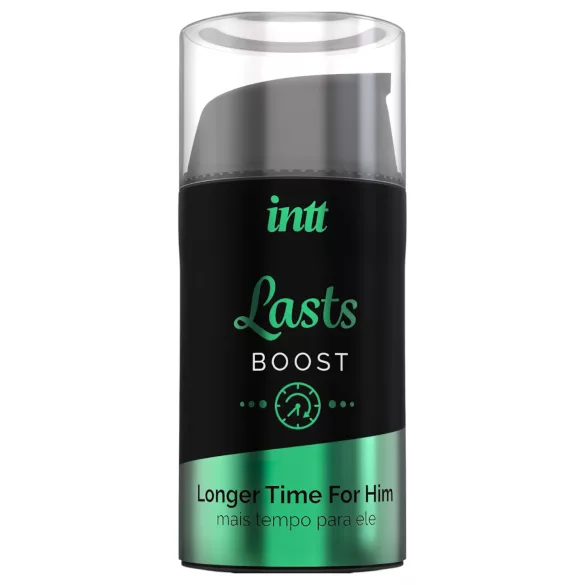 intt Lasts Boost - késleltető és erekciónövelő spray férfiaknak (15 ml)