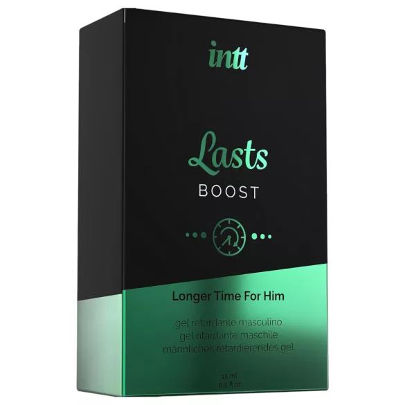 intt Lasts Boost - késleltető és erekciónövelő spray férfiaknak (15 ml)