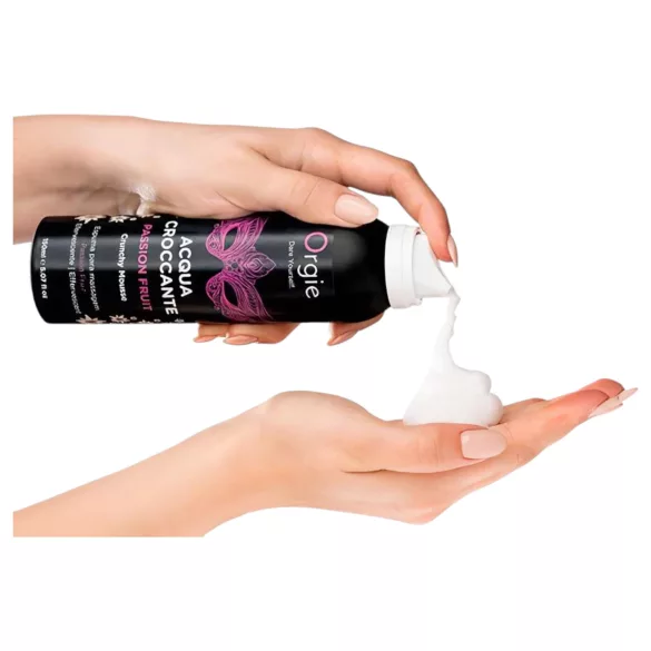 Orgie Acqua Croccante - erotikus masszázshab maracuja illattal (150 ml)