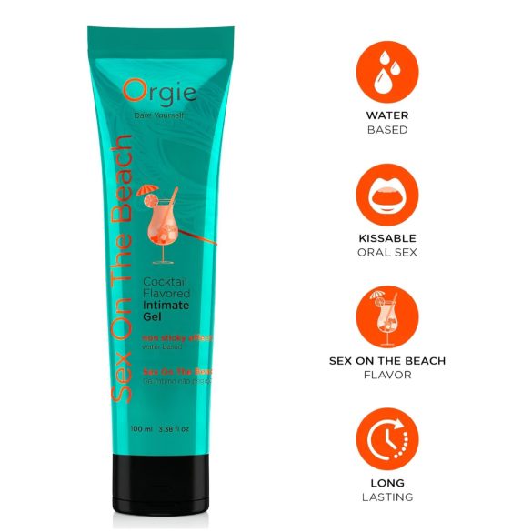 Orgie Cocktail - ehető síkosító - Sex On The Beach (100ml)