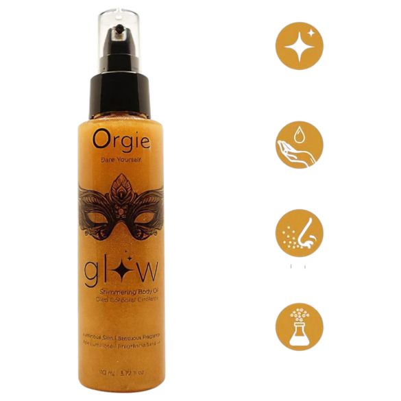 Orgie Glow - csillogó testápoló olaj (110ml)
