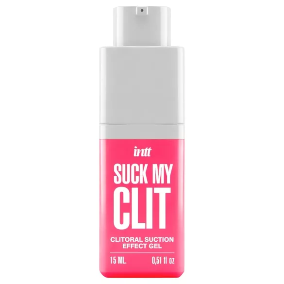 Intt Suck My Clit - klitorisz stimuláló gél nőknek - eper (15 ml)