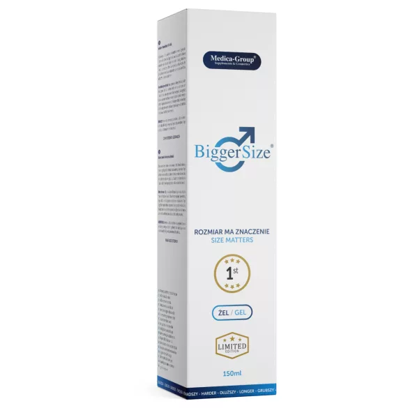 BigErection gel - erekció fokozó síkosító gél férfiaknak (150 ml)