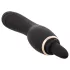 Erospace Sweet Play - 2in1 csiklóizgató vibrátor nyelvvel és szívással (fekete)