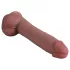 Erospace Natural Play - szilikon dildó 24 cm (testszínű)