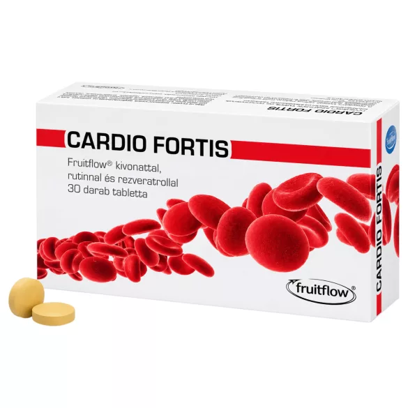 Cardio Fortis - vérkeringést támogató étrend-kiegészítő (30 db)