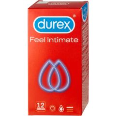 Durex Feel Intimate - vékonyfalú óvszer csomag (3 x 12db)